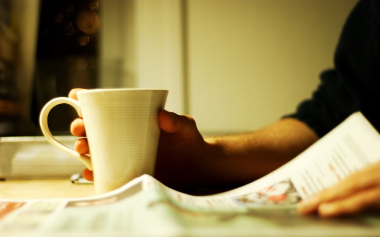 Kanskje du har nokre aviser liggande heime som du kan bruke? Visste du at papir berre kan resirkulerast 6-7 gonger før det blir permanent avfall? Kompostering er eit godt alternativ til forbrenningshallar. Foto: Svein Halvor Halvorsen